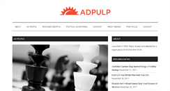 Desktop Screenshot of adpulp.com