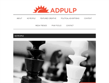 Tablet Screenshot of adpulp.com